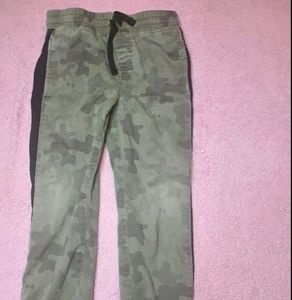 Boys 4t skinny pants camo print